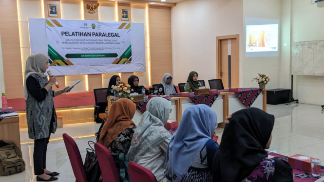 DP3AP2KB Melakukan Pelatihan Pararegal