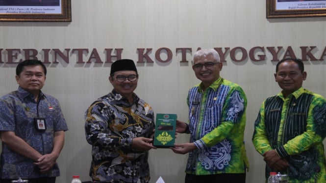 Walikota Yogyakarta, Hasto Wardoyo bersama Wabub Hulu Sungai Utara Kalsel, Hero Setiawan