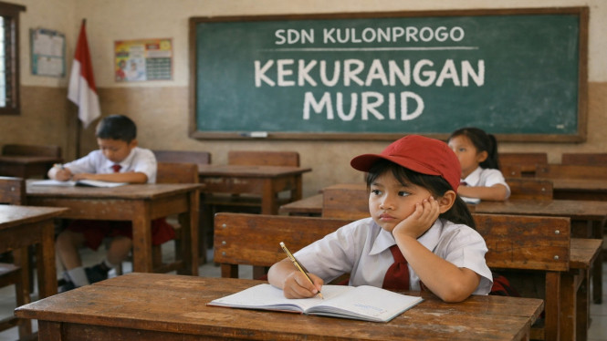 Ilustrasi Sekolah Dasar Negeri di Kulonprogo kekurangan murid