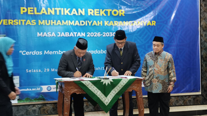 Muh Samsuri Dilantik kembali jadi Rektor Umuka Solo periode ke dua