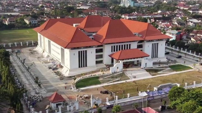 Gedung baru DPRD DIY yang berlokasi di Jalan Kenari Kecamatan Umbulharjo, Kota Yogyakarta