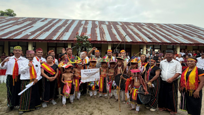PT SUCOFINDO bersama PT Nindya Karya dan PT Pertamina Patra Niaga hadirkan sarana pendidikan di Manggarai Timur
