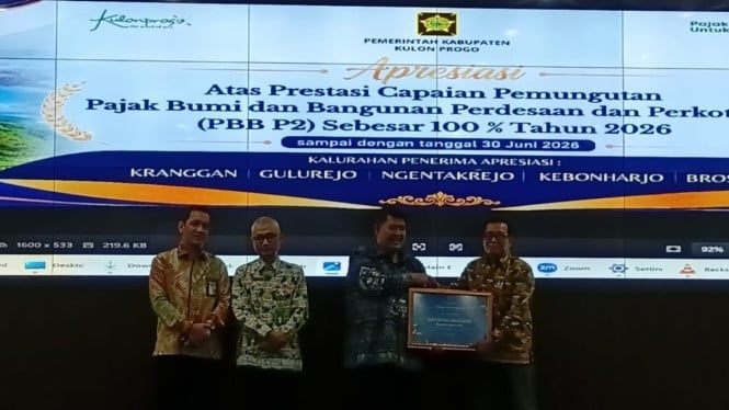 Penganugerahan PBB-P2 Award Tahun 2026 Kulonprogo