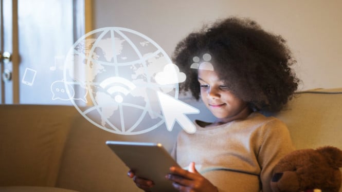 Pembatasan anak akses internet