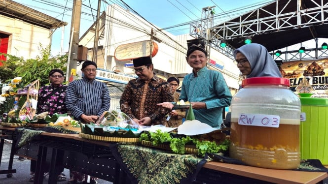 Merti Kampung dan Gelar UMKM bertajuk “Nguri-Uri Tradisi, Ngreksa Pangan, Mbangun Kamakmuran” digelar di Kelurahan Gunungketur