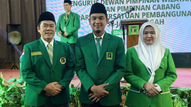 Agus Sutisna, Haizul Ma'arif,Lusiana urut dari kanan (dok.istimewa)