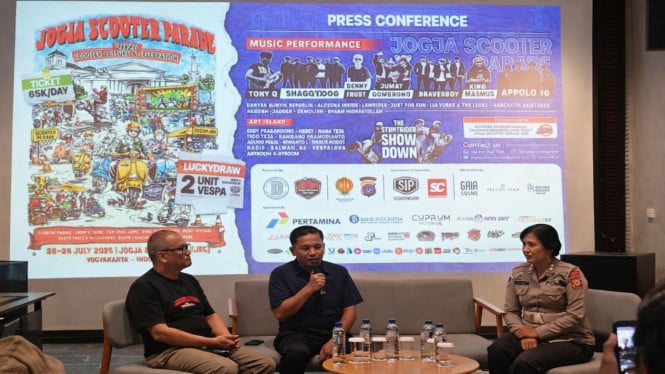 Keterangan pers penyelenggaraan  Jogja Scooter Parade 2026 yang bertema “Scooter Culture & Celebration”
