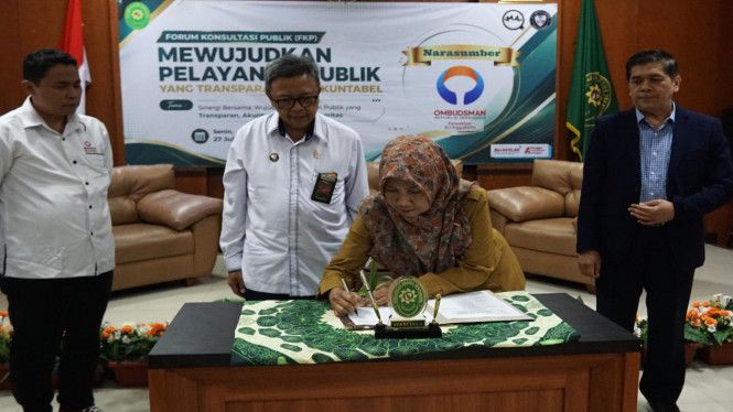 Forum Konsultasi Publik 2026 di Kantor Pengadilan Agama Yogyakarta,