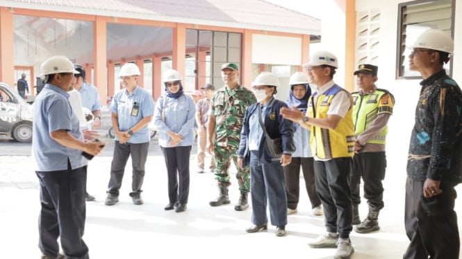 Tim Transisi melakukan peninjauan lapangan di Sekolah Rakyat Kalurahan Gulurejo, Kapanewon Lendah Kulonprogo