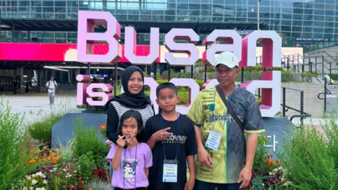 PT Inkor Dunia Samudera kirim keluarga pelaut bertemu kepala keluarga di Busan