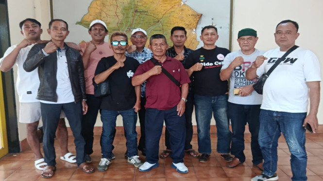 Para Pengurus Kecamatan Partai Golkar di Kabupate Wonosobo.