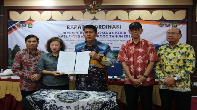 Rapat koordinasi Gugus Tugas Reforma Agraria Kabupaten Kulonprogo