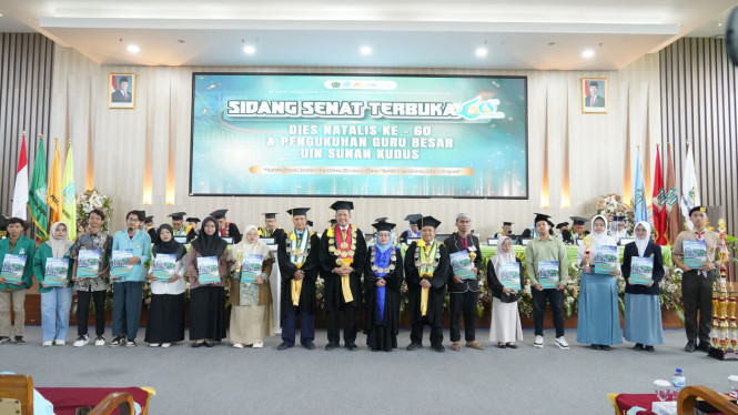 UIN Sunan Kudus Tancap Gas di Usia 60 Tahun, Dua Guru Besar Dikukuhkan dan Ambisi Baru Ditegaskan
