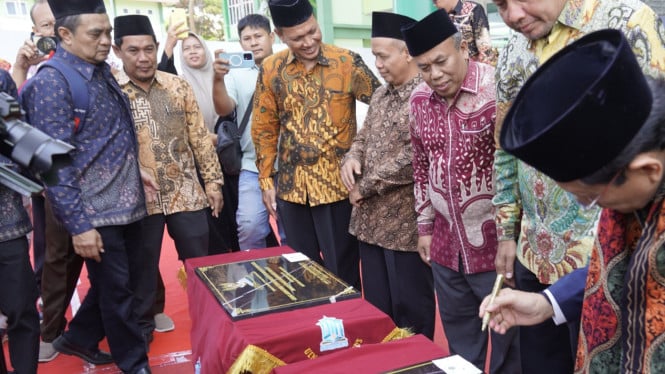 Menteri Agama Nazaruddin Umar Meresmikan Gedung UIN Sunan Kudus (foto:Humas. UIN)