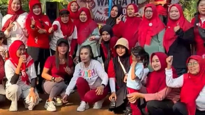 Kebersamaan Warga Bok Biru Hebat Tahunan (foto Vivajogja)