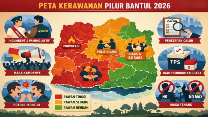 Menjelang pelaksanaan Pemilihan Lurah (Pilur) 2026, Pemerintah Kabupaten Bantul mengintensifkan koordinasi lintas sektor
