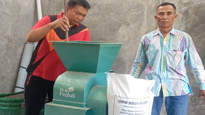 Dulu Diangkut DLH, Kini 800 Kg Sampah Desa Tempur Jepara Masuk Mesin Pengolahan dari PLN Tanjung Jati B