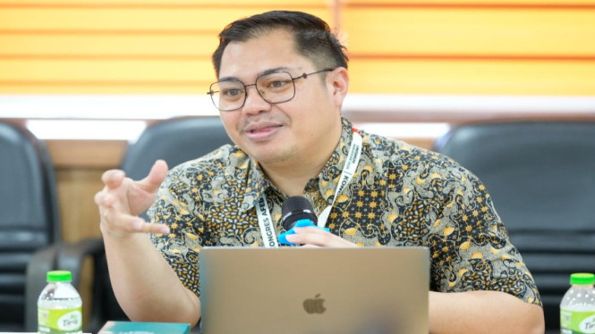 Dosen Fakultas Ekonomi dan Bisnis Universitas Muhammadiyah Yogyakarta sekaligus pakar ekonomi makro, Dimas Bagus Wiranatakusuma,