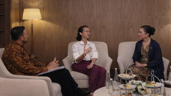 GKR Bendara bertemu dengan  Menteri Pariwisata Widiyanti Putri Wardhana di Yogyakarta,