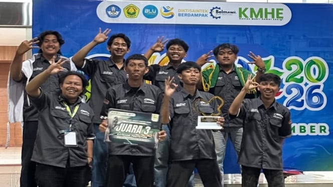 KHAD ECO Team Diesel UMY berhasil meraih Juara 3 pada ajang Kontes Mobil Hemat Energi 2026