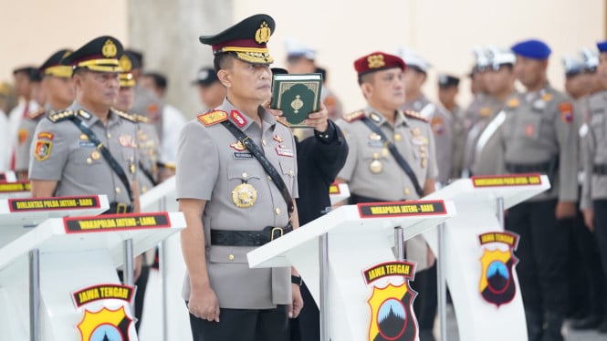 Mbah Con Pimpin Polresta Surakarta, Ini Daftar 13 Jabatan yang Dimutasi
