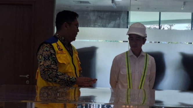 Wapres Gibran meninjau progres pembangunan IKN
