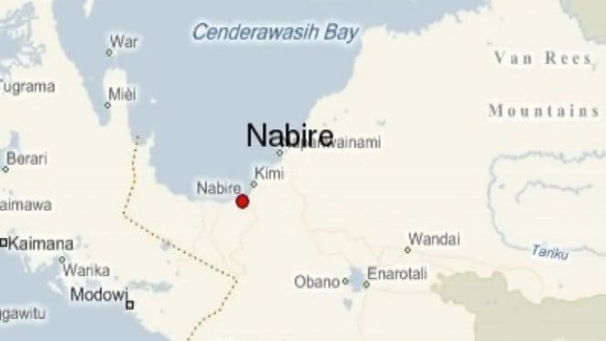 Gempa Nabire Papua