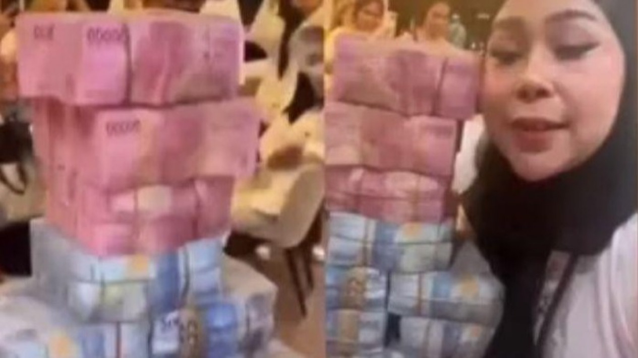 Viral Emak-emak Gelar Arisan Miliaran Rupiah
