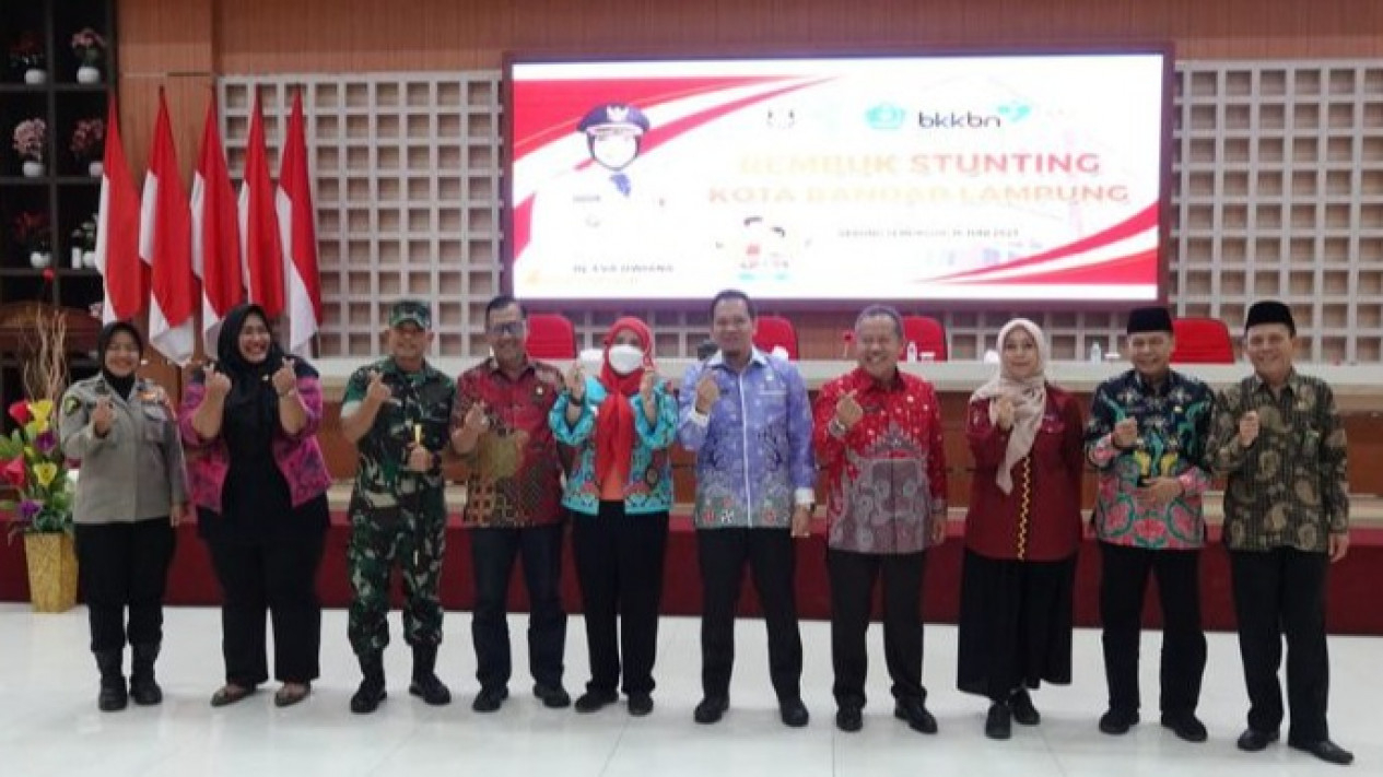 Pemkot Bandar Lampung Alokasikan Rp 2 Miliar Atasi Stunting.