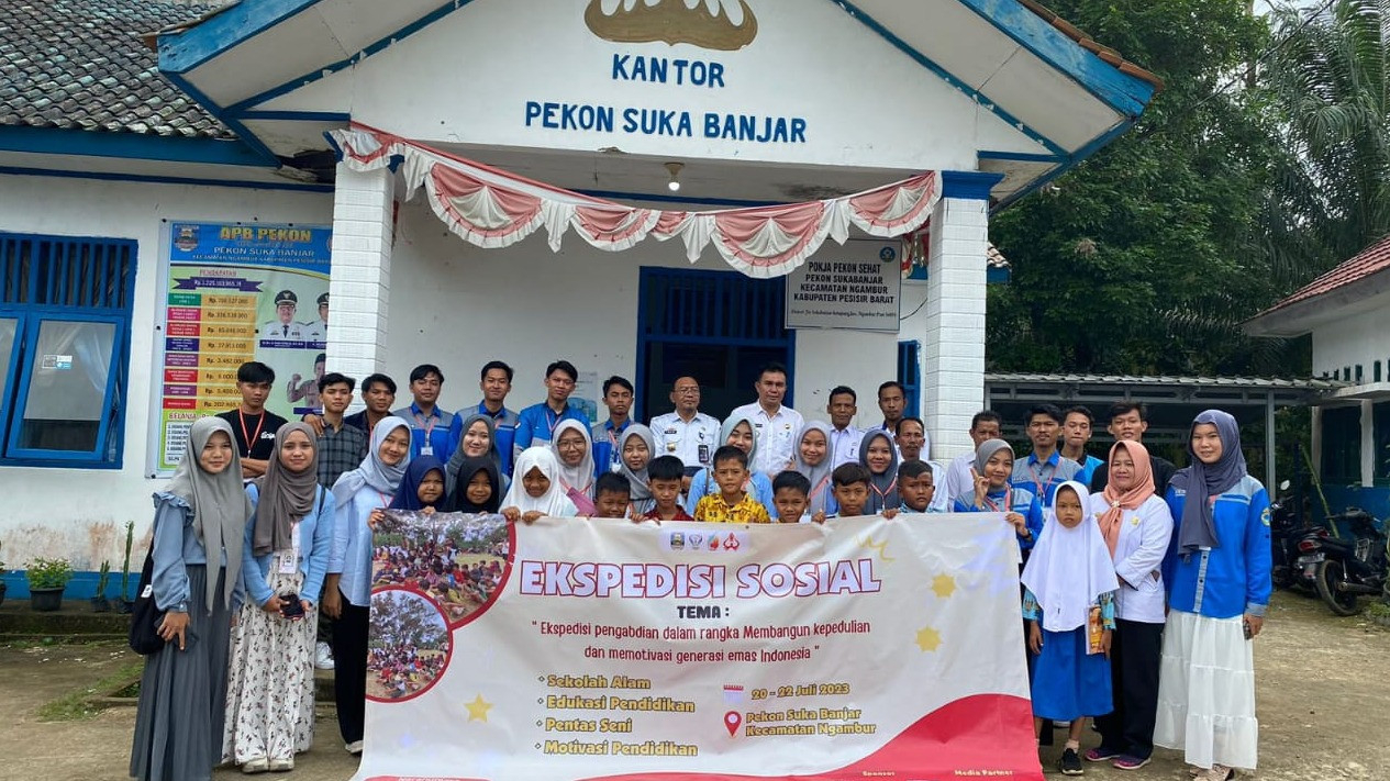 IKAMM Pesisir Barat Gelar Ekspedisi Sosial di Daerah Kelahiran