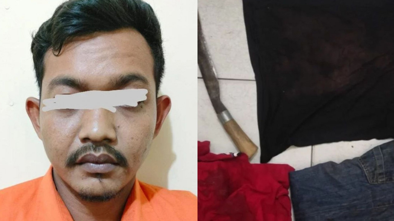 EN (33) Pelaku Penganiayaan dan Barang Bukti