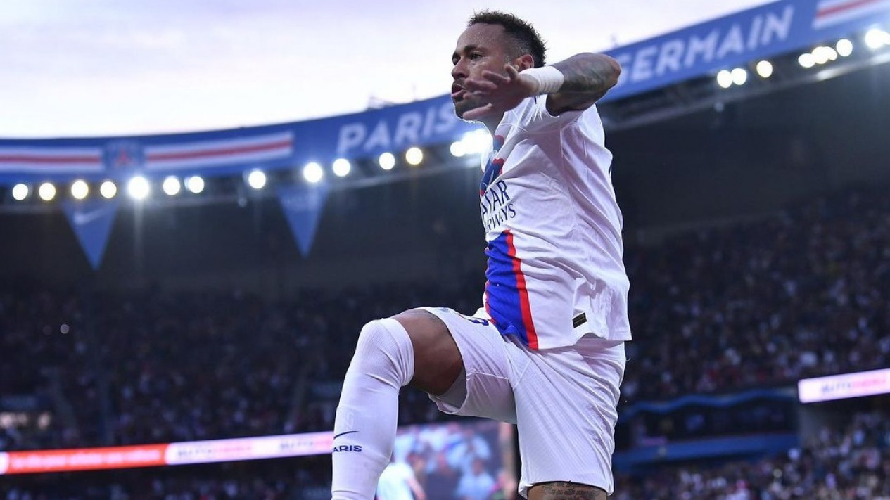 Neymar saat di Paris St Germain