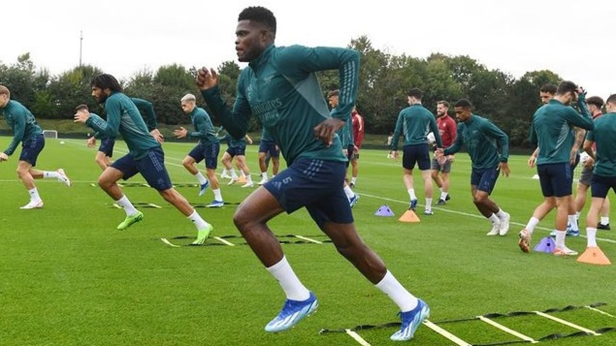 Gelandang Arsenal, Thomas Partey