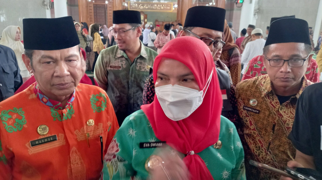 Wali Kota Bandar Lampung Eva Dwiana
