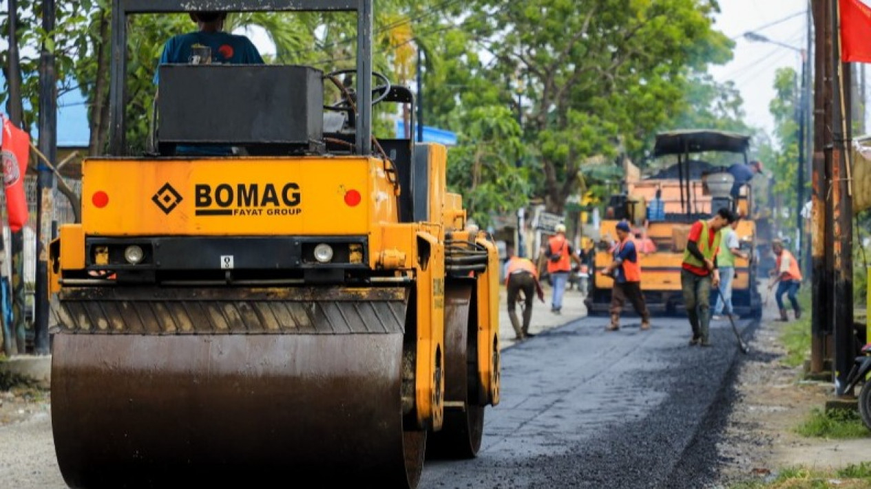 Pemeliharaan Jalan di Bandar Lampung