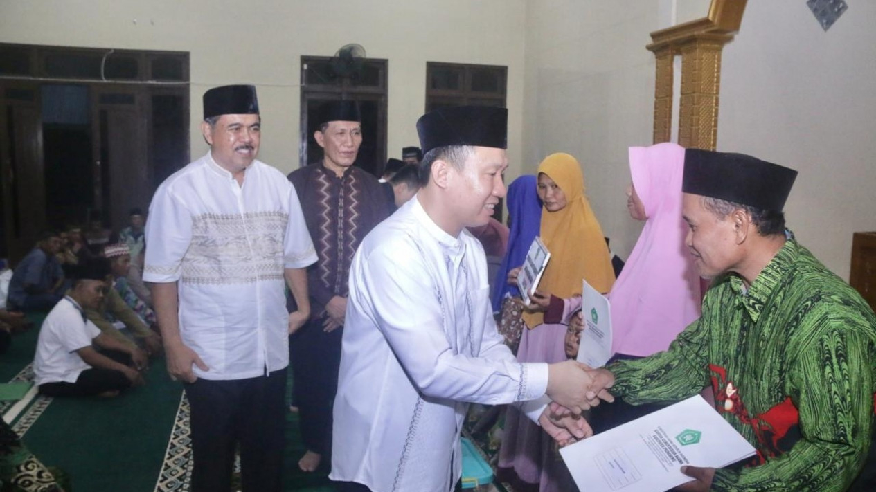 Penjabat bupati Pringsewu Marindo kurniawan