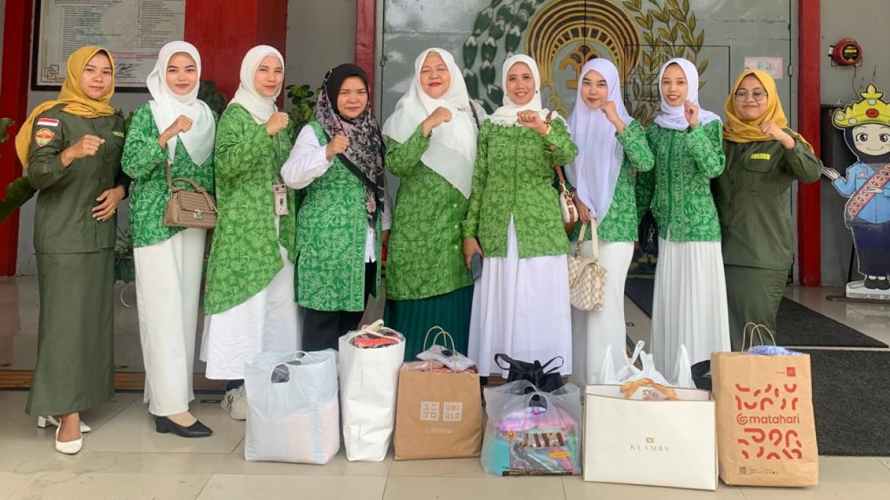 PW Fatayat NU Provinsi Lampung semarakkan (Harlah) ke-74.