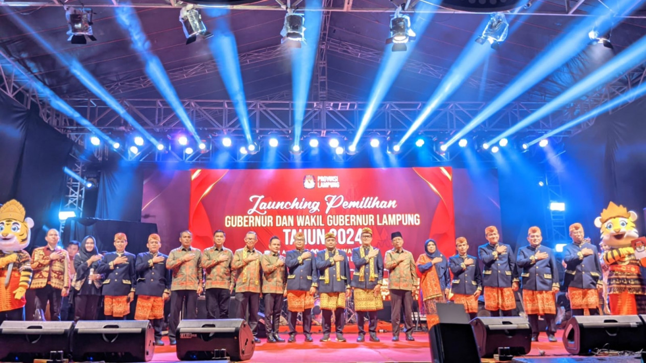 Launching Pilkada Lampung 2024