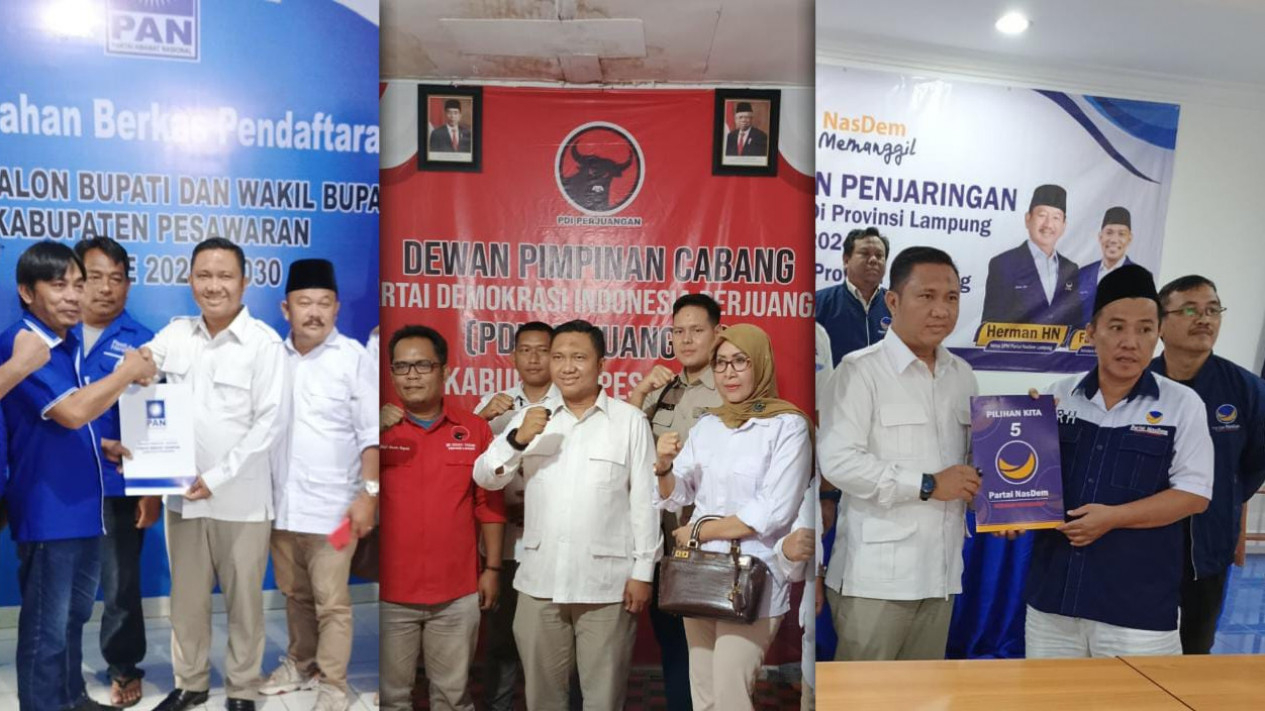 Waksekjen DPP Gerindra, Antonius Maju Pilkada di Pesawaran.