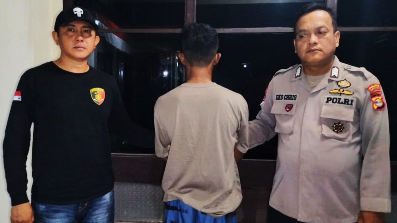 Satuan Reskrim Polres Lampung Timur Amankan Penipu Online Modus Jual Beli Mobil Truk