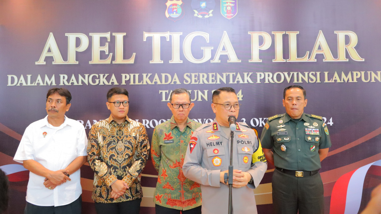 Kapolda Lampung, Irjen Pol Helmy Santika