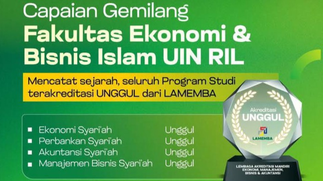 Program Studi FEBI UIN Raden Intan Lampung Raih Predikat “Unggul”