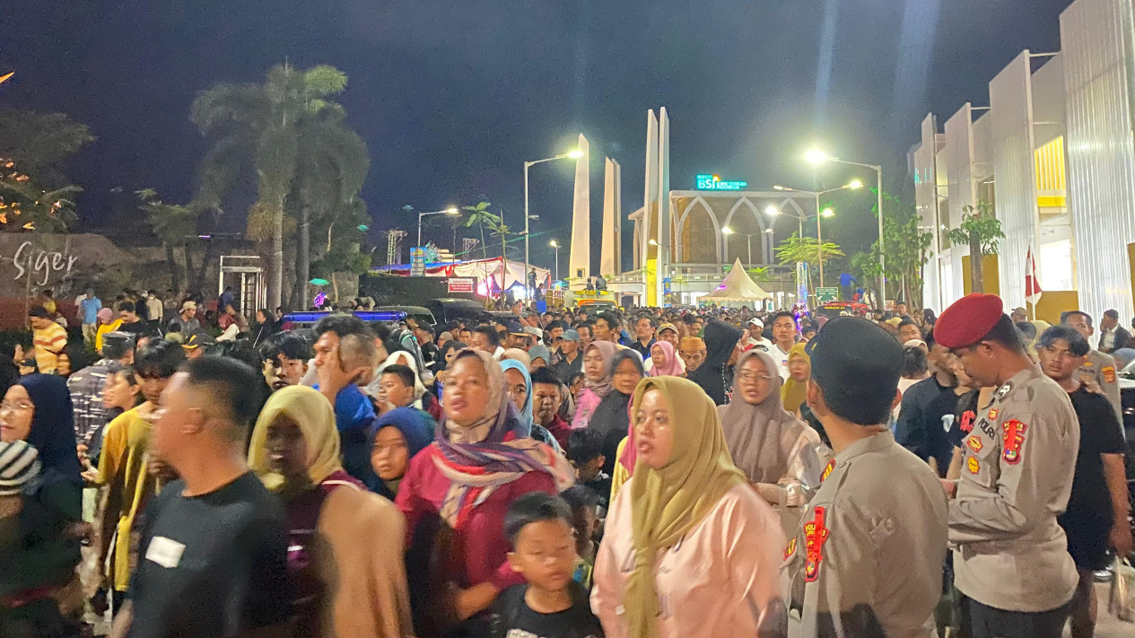 Bakauheni Harbour City dipadati 12.000 pengunjung.