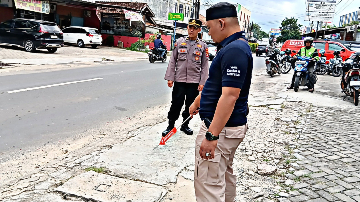 INAFIS menunjukkan lokasi