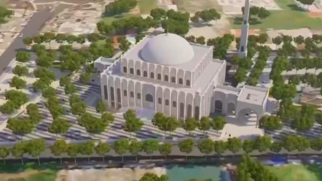 Visual Animasi Masjid Raya Al-Bakrie