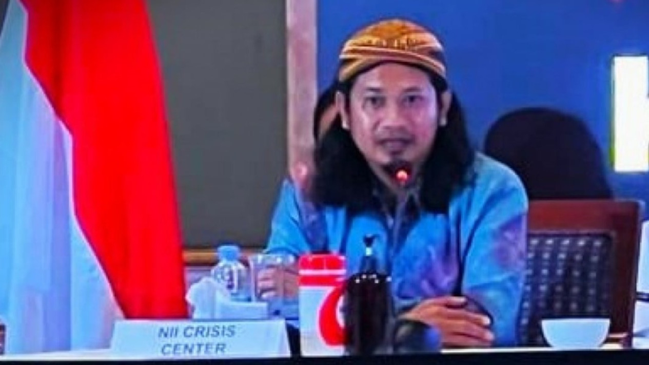 Pendiri Negara Islam Indonesia (NII) Crisis Center, Ken Setiawan.