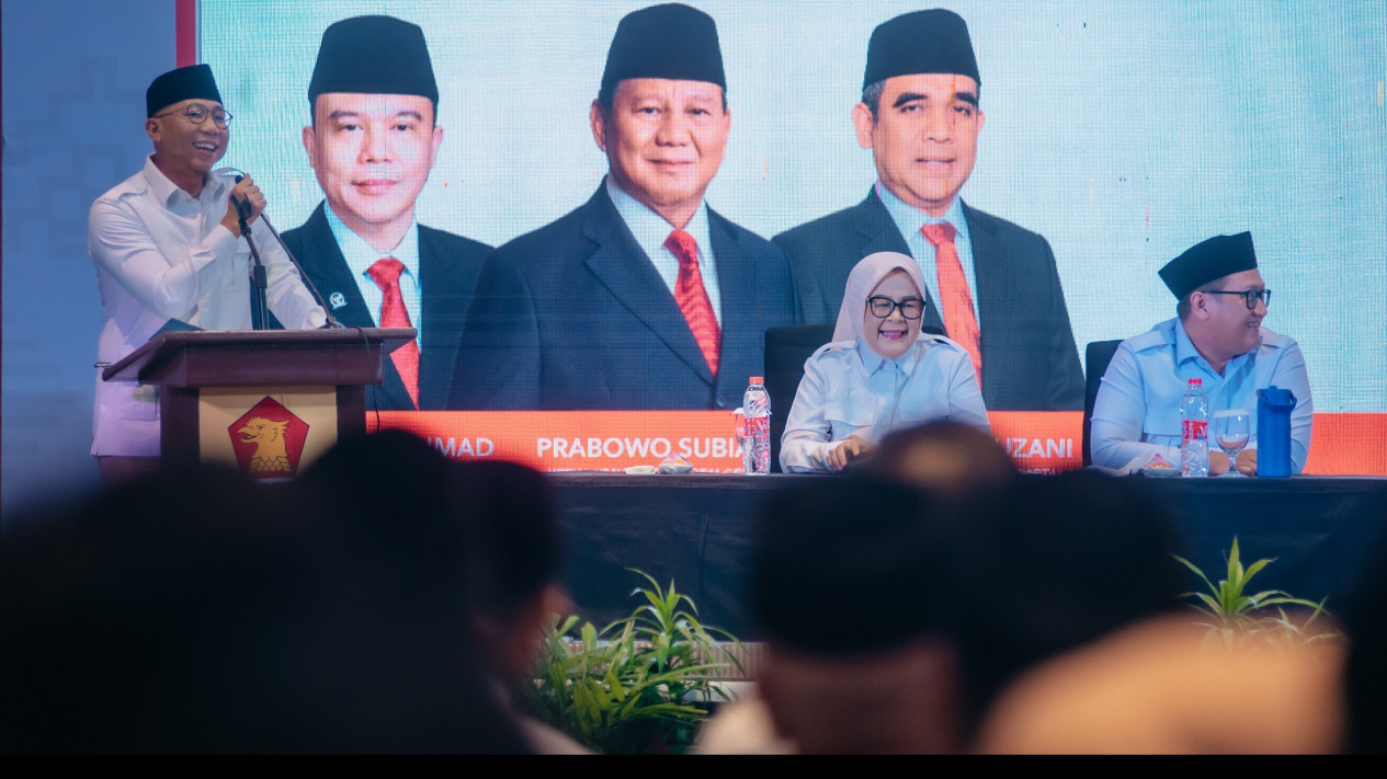 Ketua (DPD) Partai Gerindra Provinsi Lampung, Rahmat Mirzani Djausal.