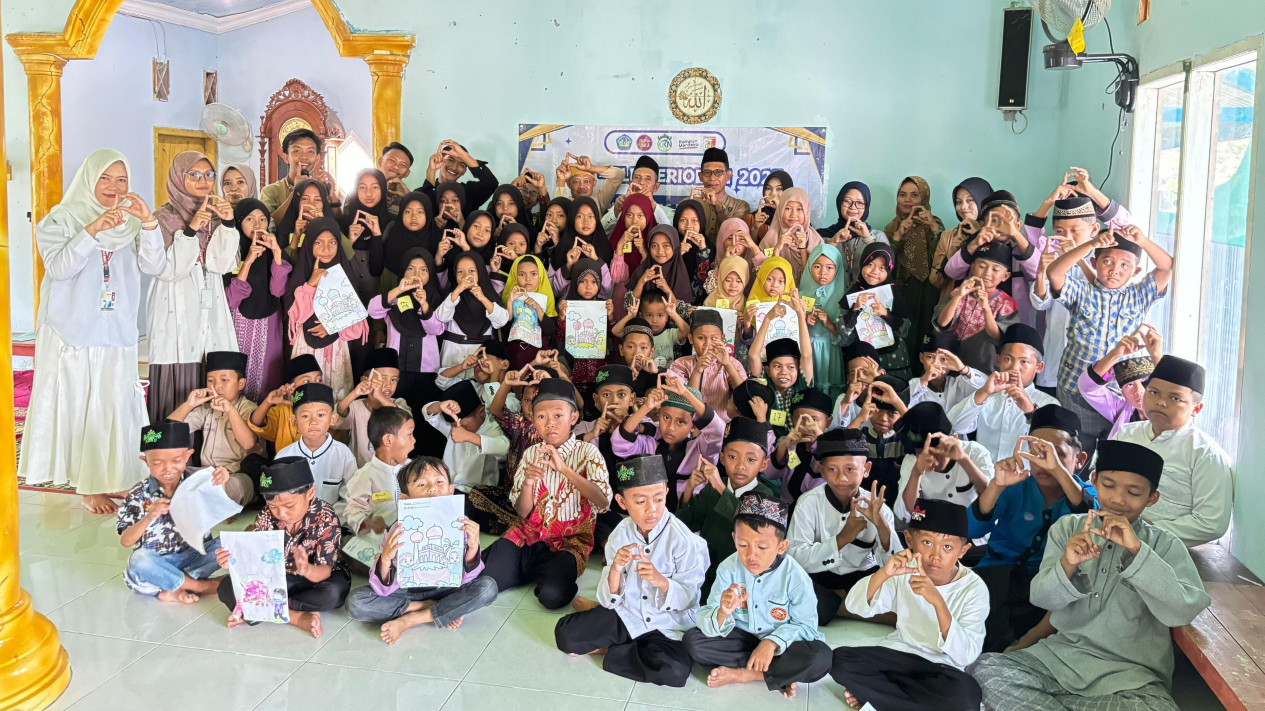 KKN-PLP Universitas Lampung gelar Islam Festival Junior (IFJ).