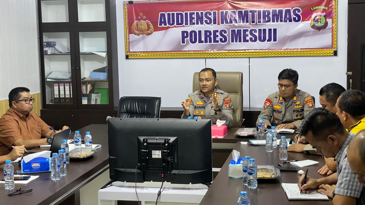 Polres Mesuji jaga ketat PT Prima Alumga, solusi konflik dicari.