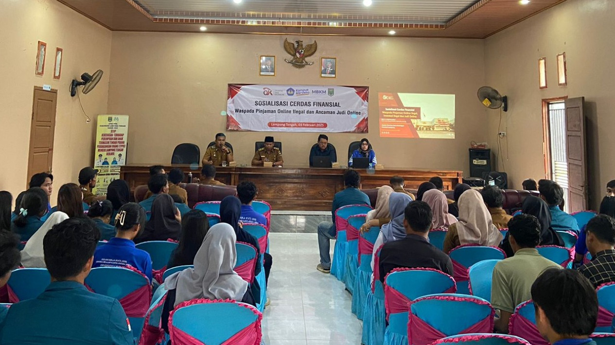OJK Lampung berikan edukasi ke masyarakat tentang inklusi keuangan
